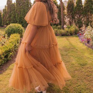 Jessakae ophelia dress in Gold